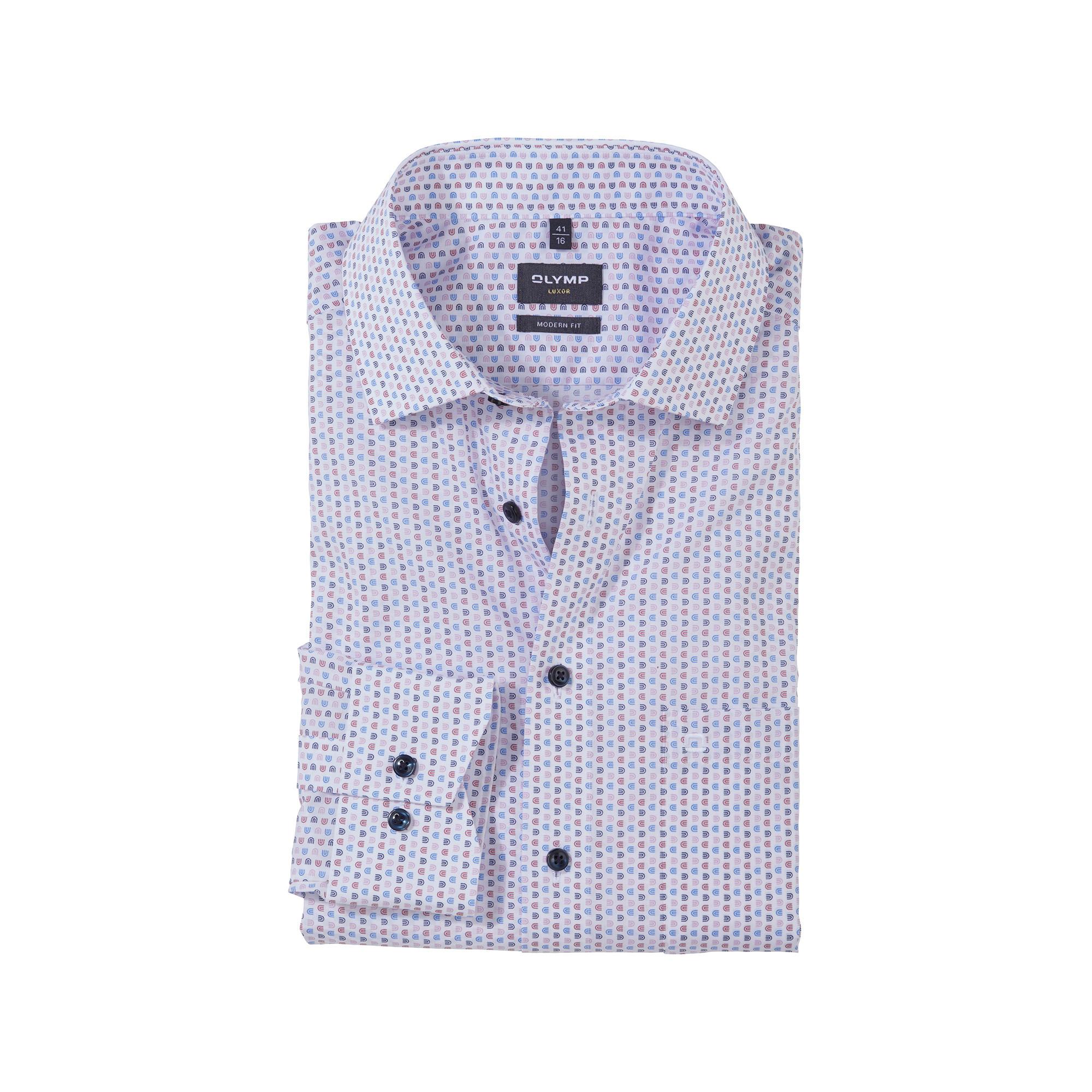 Image of Hemd, Modern Fit, Langarm Herren Rosa 38