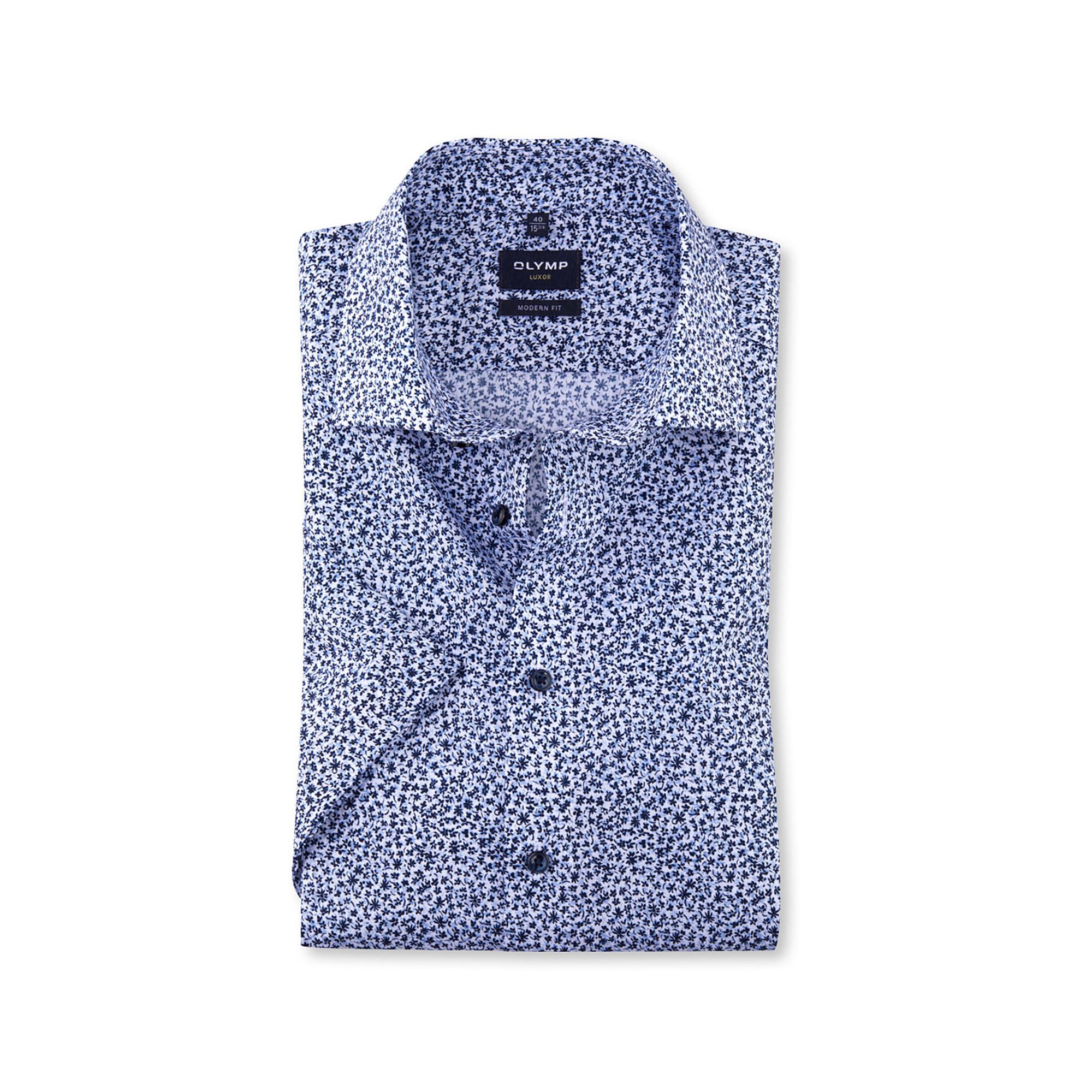 Image of Hemd, Modern Fit, Kurzarm Herren Hellblau 39
