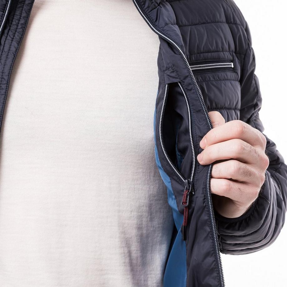 Manor Man Giacca Imbottita senza Cappuccio  