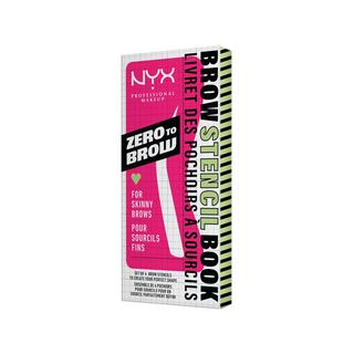 NYX-PROFESSIONAL-MAKEUP  Zero To Brow Stencil Thin Brow 