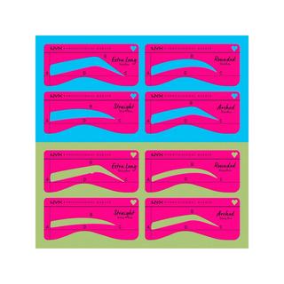 NYX-PROFESSIONAL-MAKEUP  Zero To Brow Stencil Thin Brow 