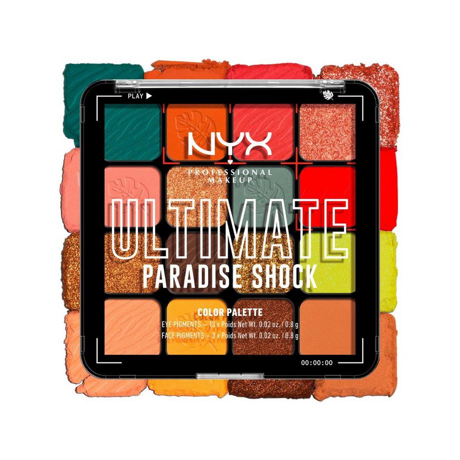 NYX-PROFESSIONAL-MAKEUP  Ultimate Shadow Palette Paradise Shock 