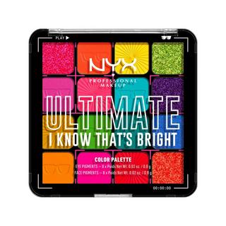 NYX-PROFESSIONAL-MAKEUP  Ultimate Shadow Palette I Know That's Bright 