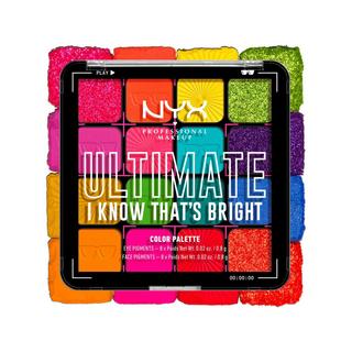 NYX-PROFESSIONAL-MAKEUP  Ultimate Shadow Palette I Know That's Bright 