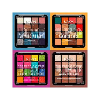 NYX-PROFESSIONAL-MAKEUP  Ultimate Shadow Palette I Know That's Bright 