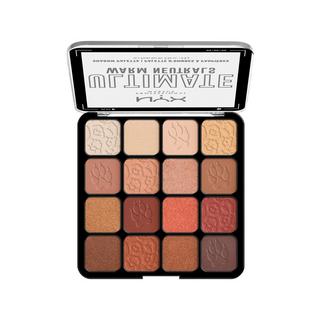 NYX-PROFESSIONAL-MAKEUP  Ultimate Shadow Palette Warm Neutrals 