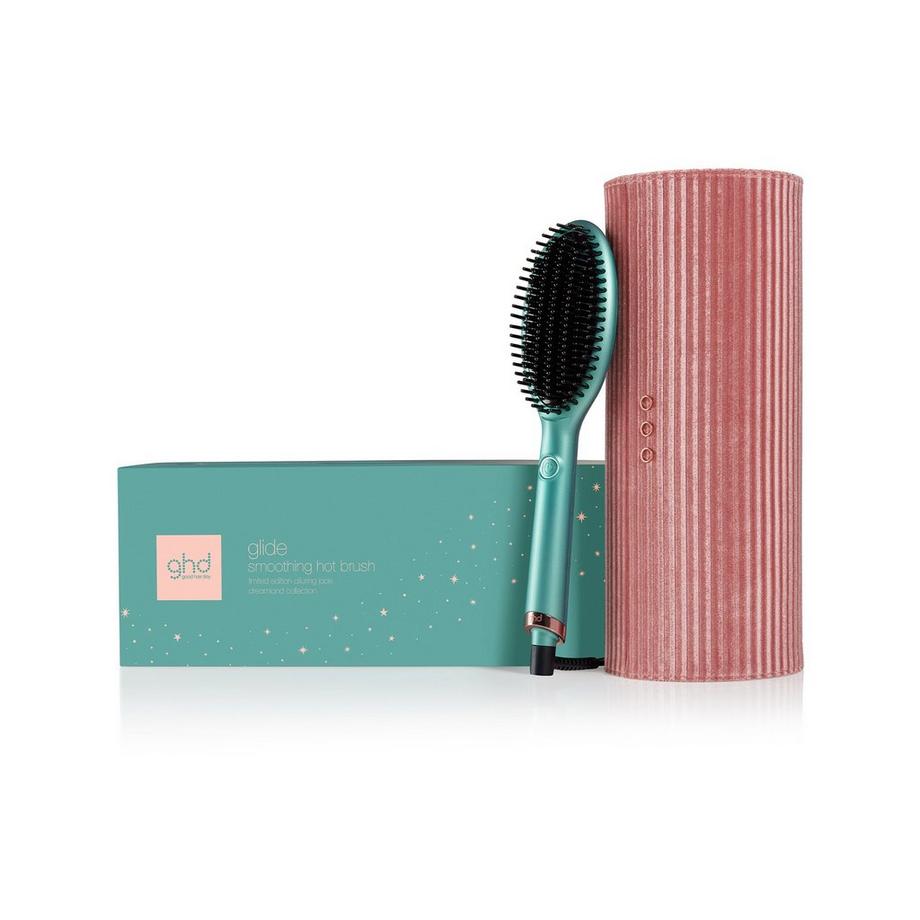 ghd  Glide limited edition gift set - hot brush in alluring jade  