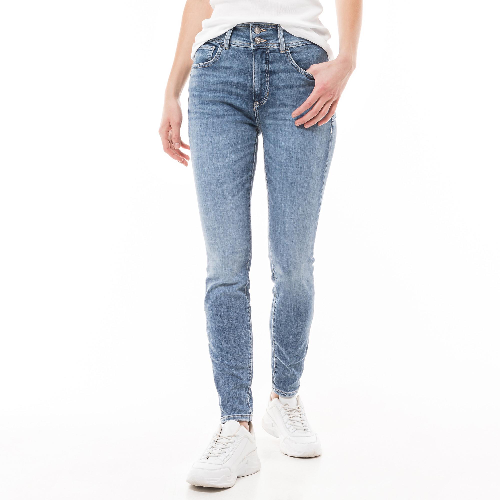 Image of Jeans, Skinny Fit Damen Blau Denim 27