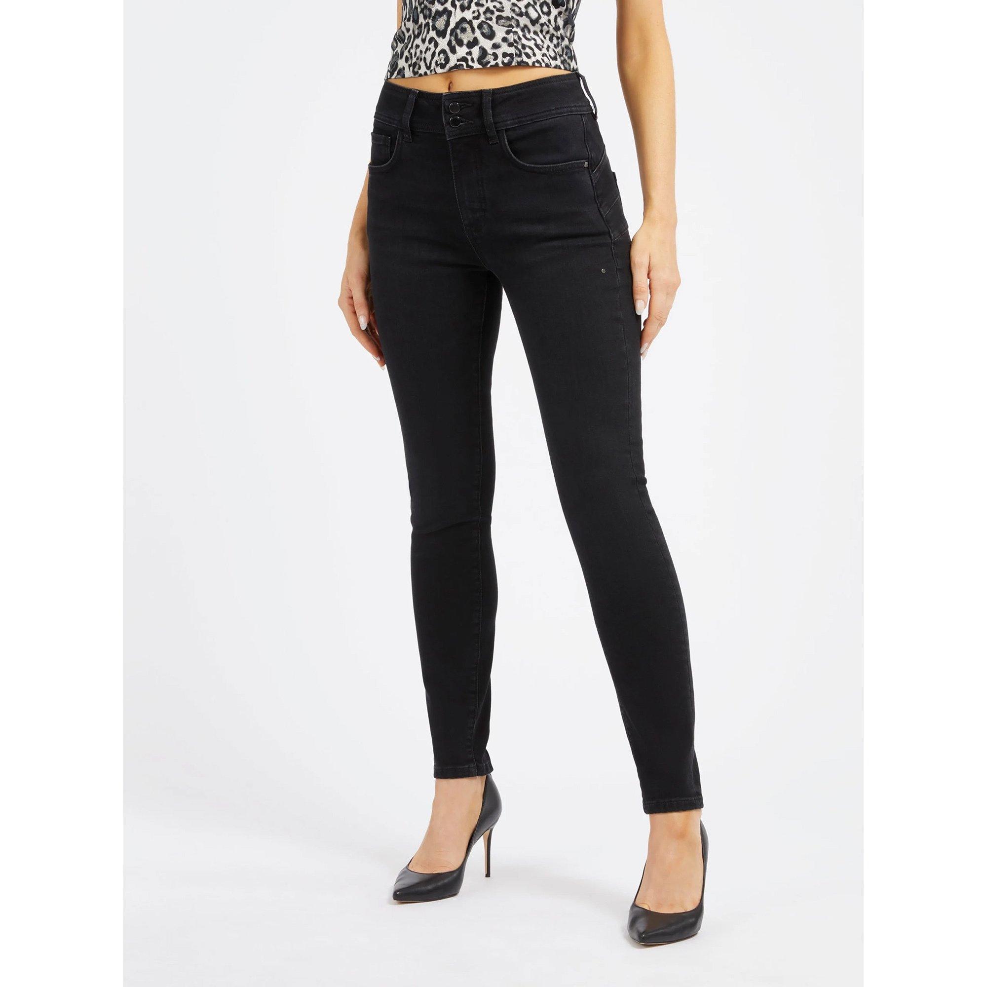 Image of Jeans, Skinny Fit Damen Schwarz 26