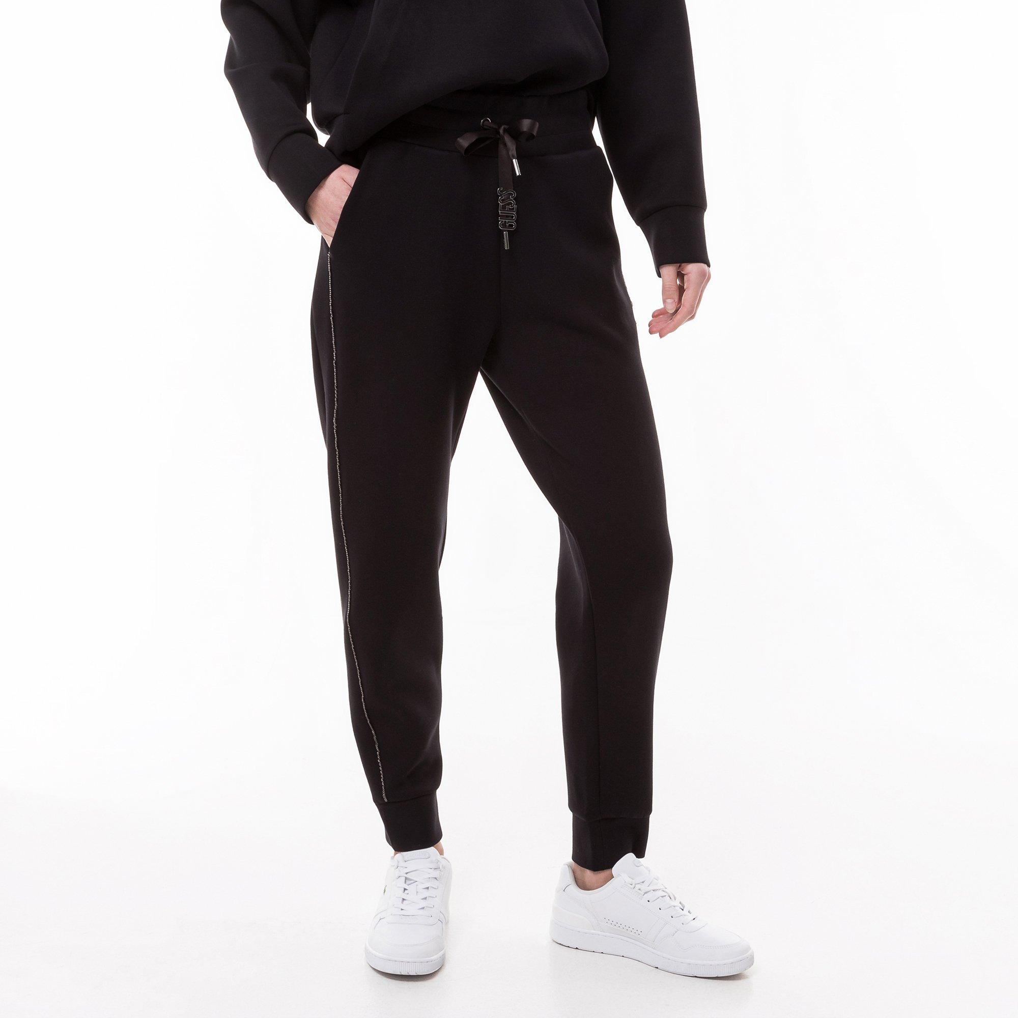 Image of Jogginghose Mit Bündchen Damen Black S