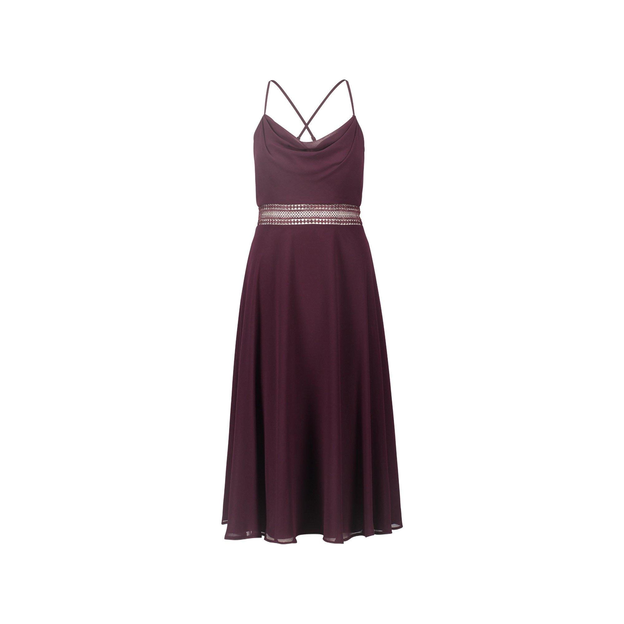 Image of Kleid Damen Aubergine 40
