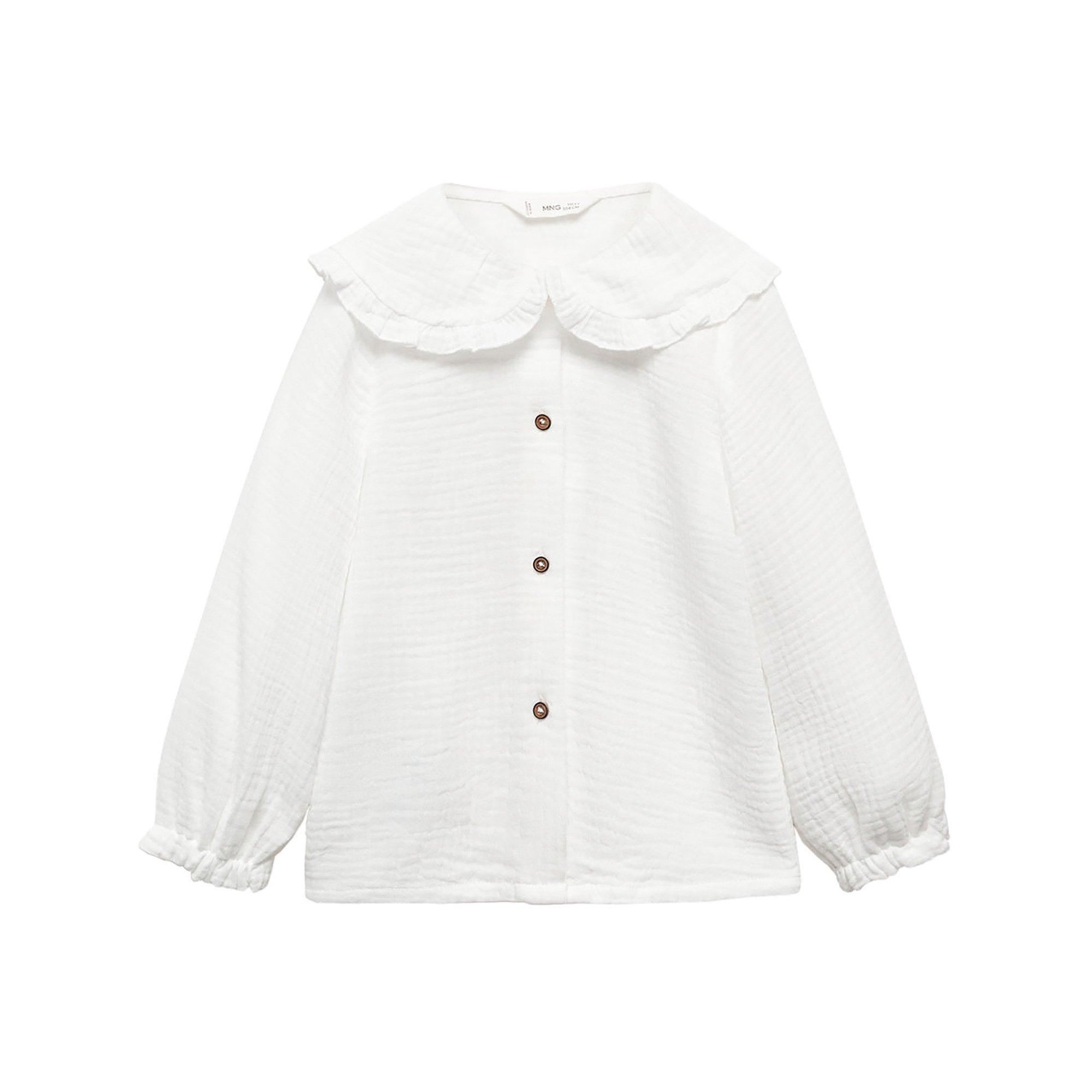 Image of Bluse, Langarm Unisex Offwhite 9-12M