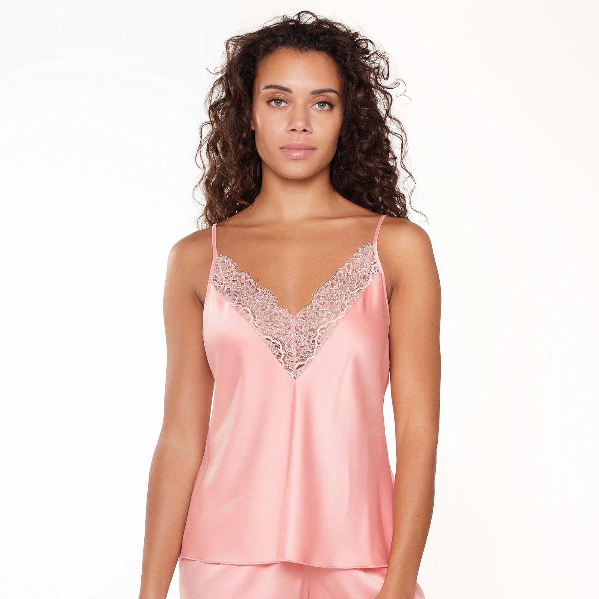 Image of Top Spaghettiträger Damen Korall M