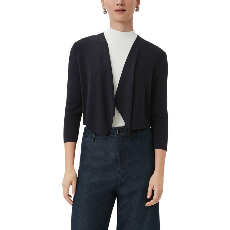 Veste longue en tricot, manches longues