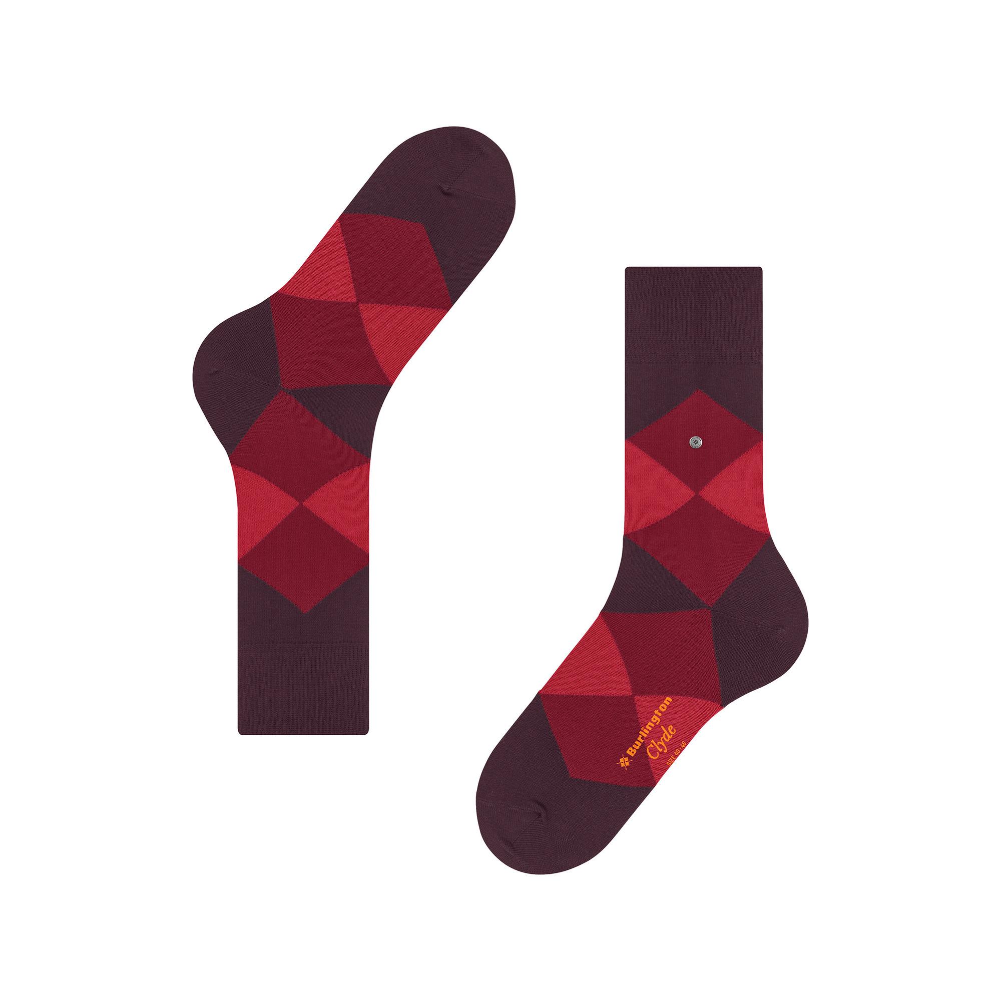 Burlington Clyde SO Chaussettes Hauteur Mollet Argyle  