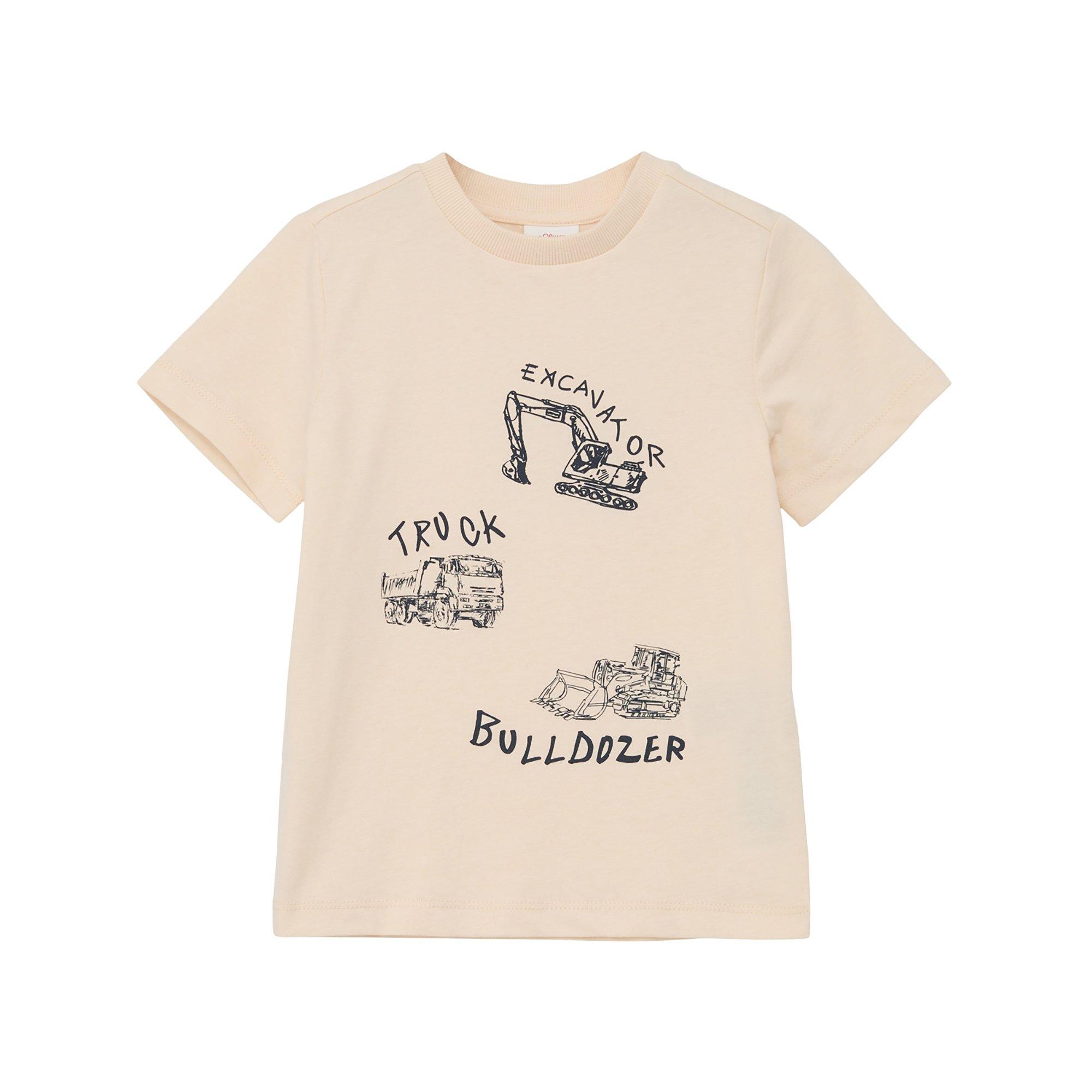 Image of T-shirt Jungen Weiss 104/110/SLIM