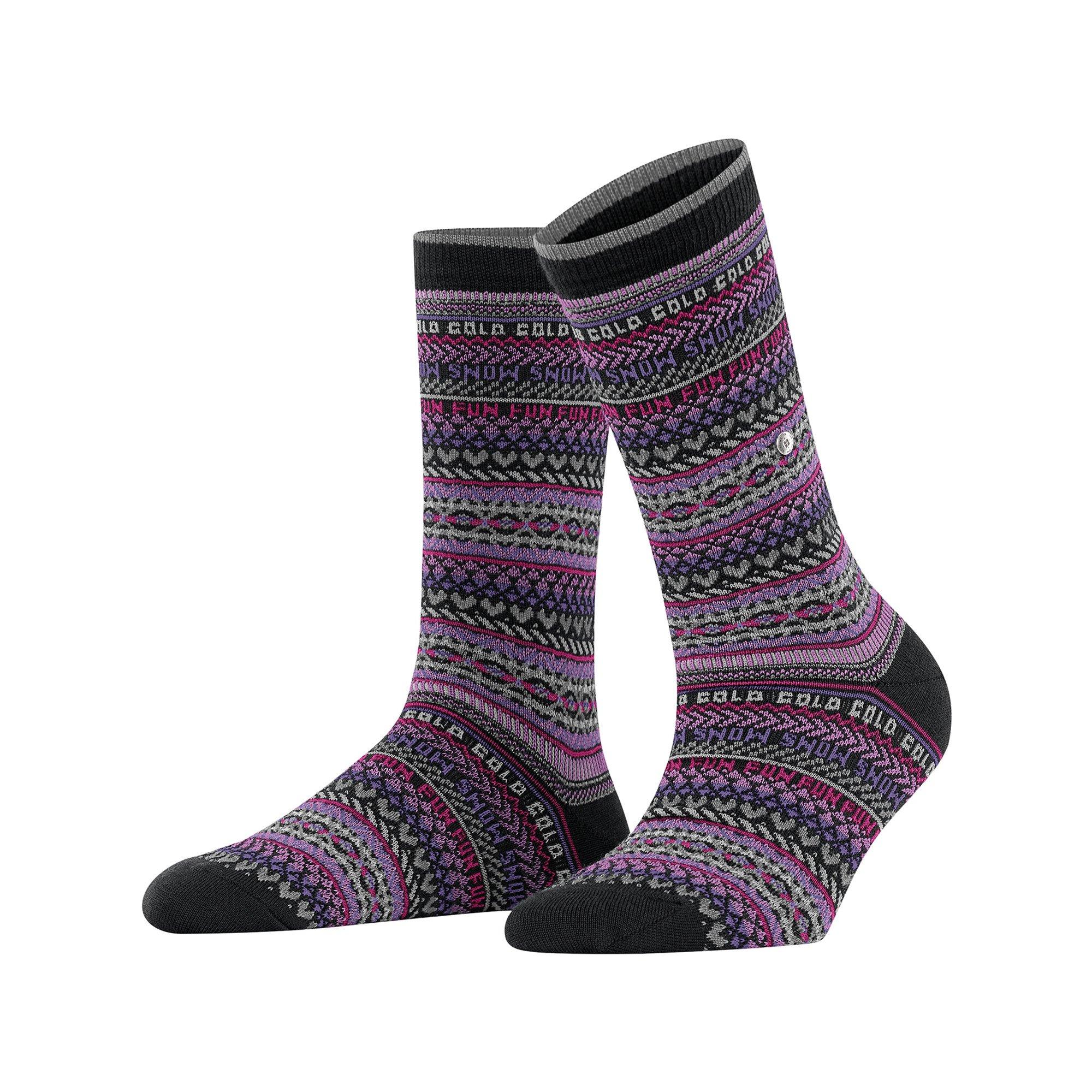 Burlington Snow Fair Isle SO Socken 