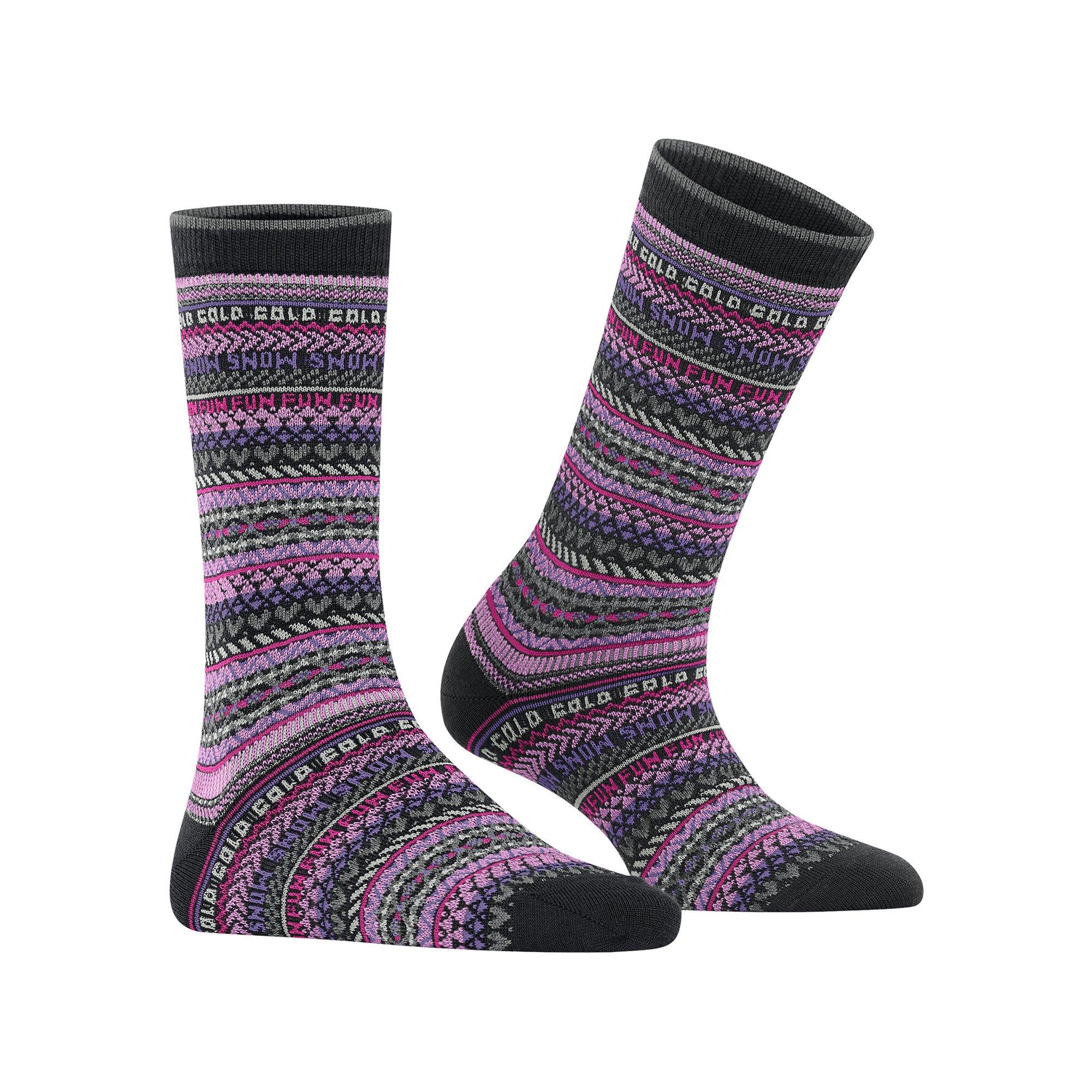 Burlington Snow Fair Isle SO Socken 