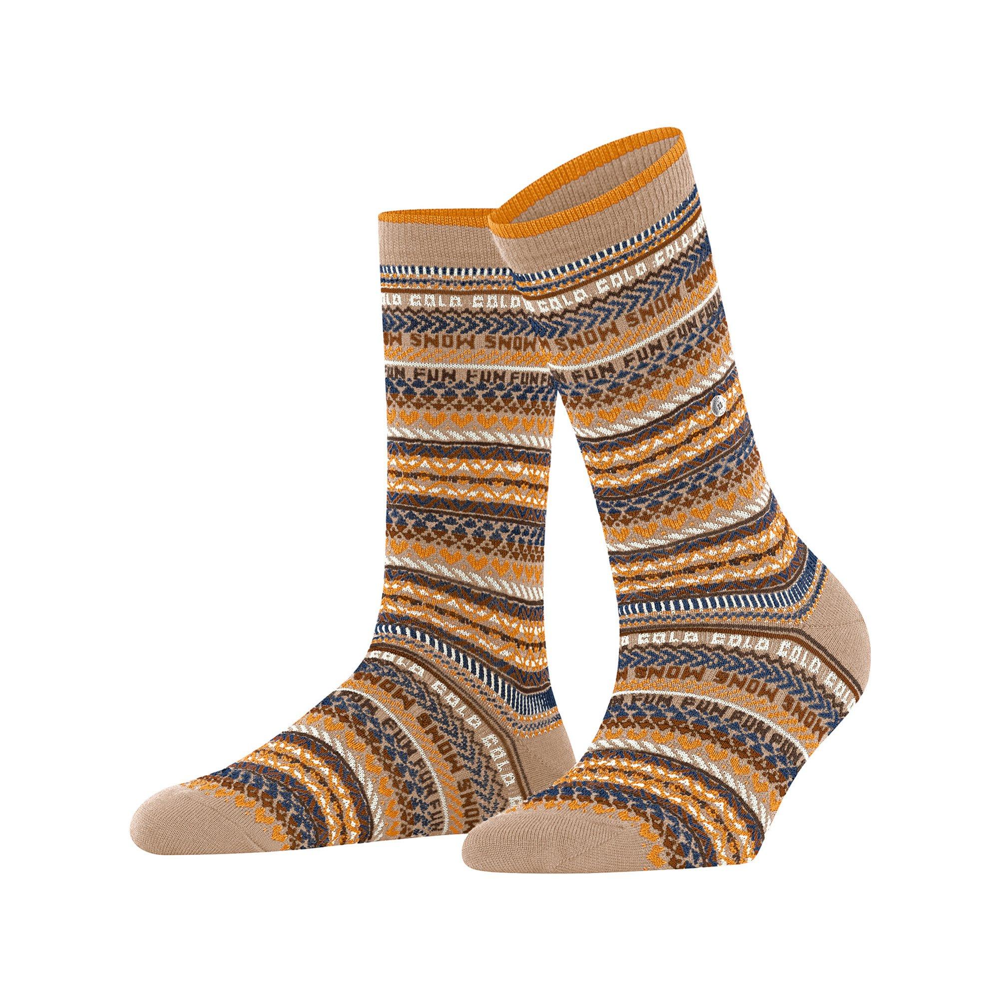 Burlington Snow Fair Isle SO Socken 