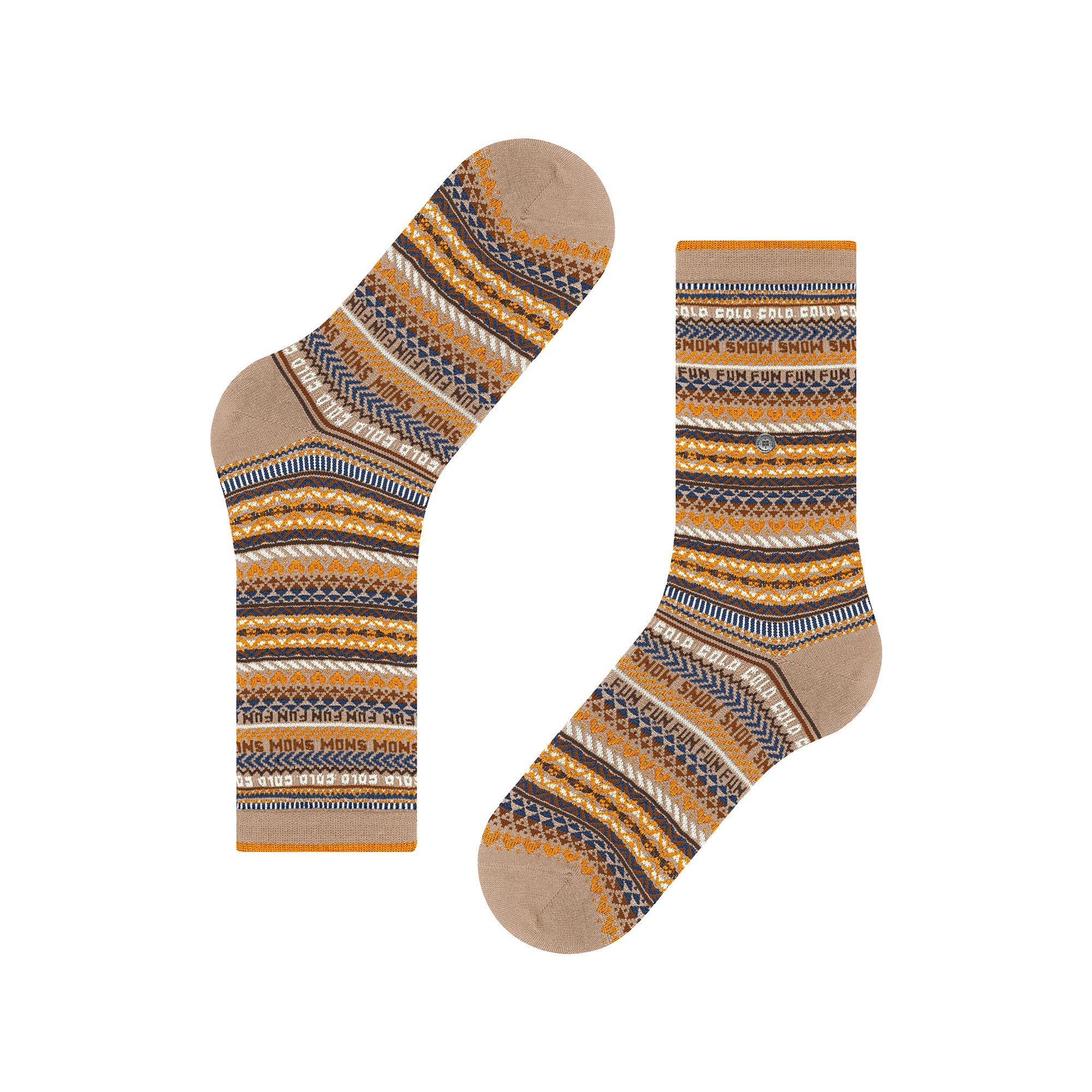 Burlington Snow Fair Isle SO Socken 