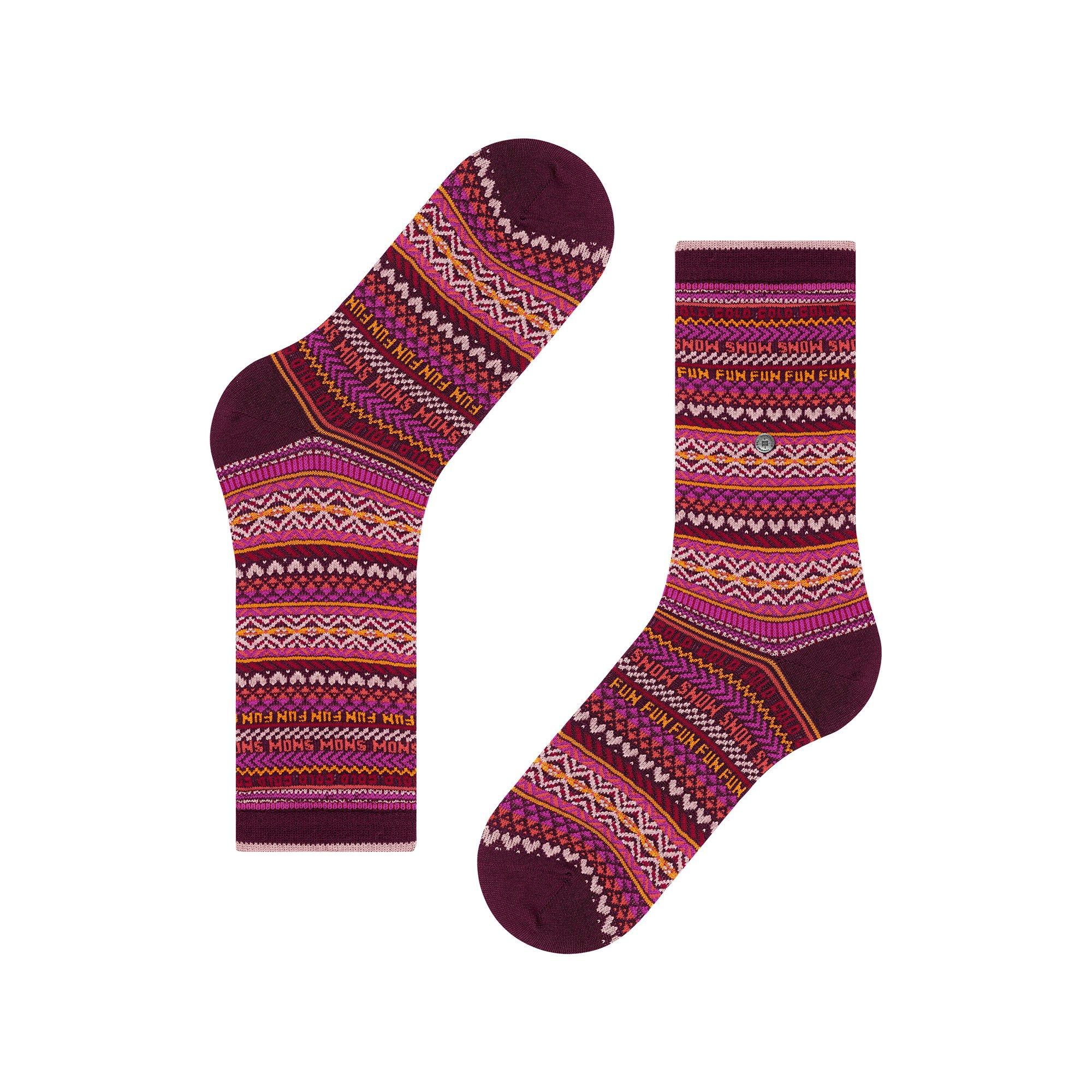 Burlington Snow Fair Isle SO Socken 