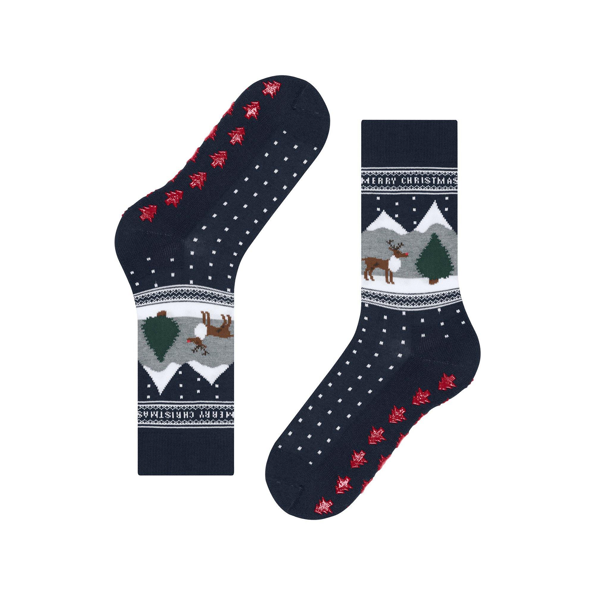 Burlington White X-Mas HP Chaussettes 