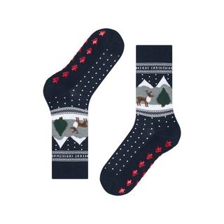 Burlington White X-Mas HP Chaussettes 