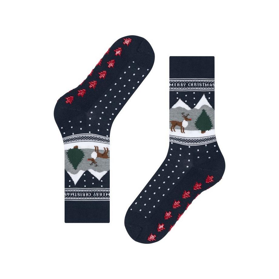 Burlington White X-Mas HP Socken 