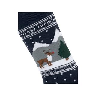 Burlington White X-Mas HP Chaussettes 