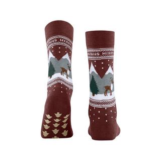 Burlington White X-Mas HP Socken 