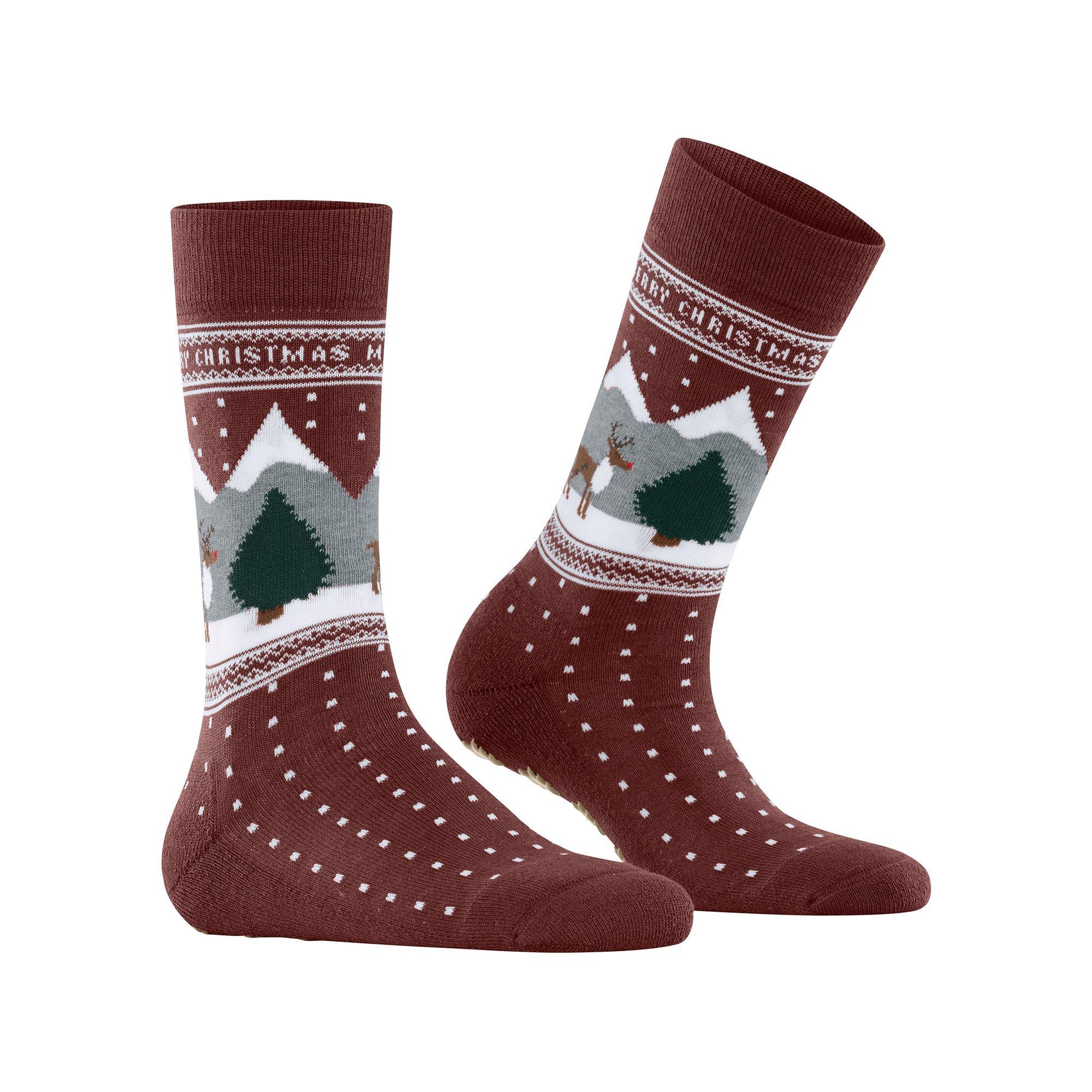 Burlington White X-Mas HP Socken 