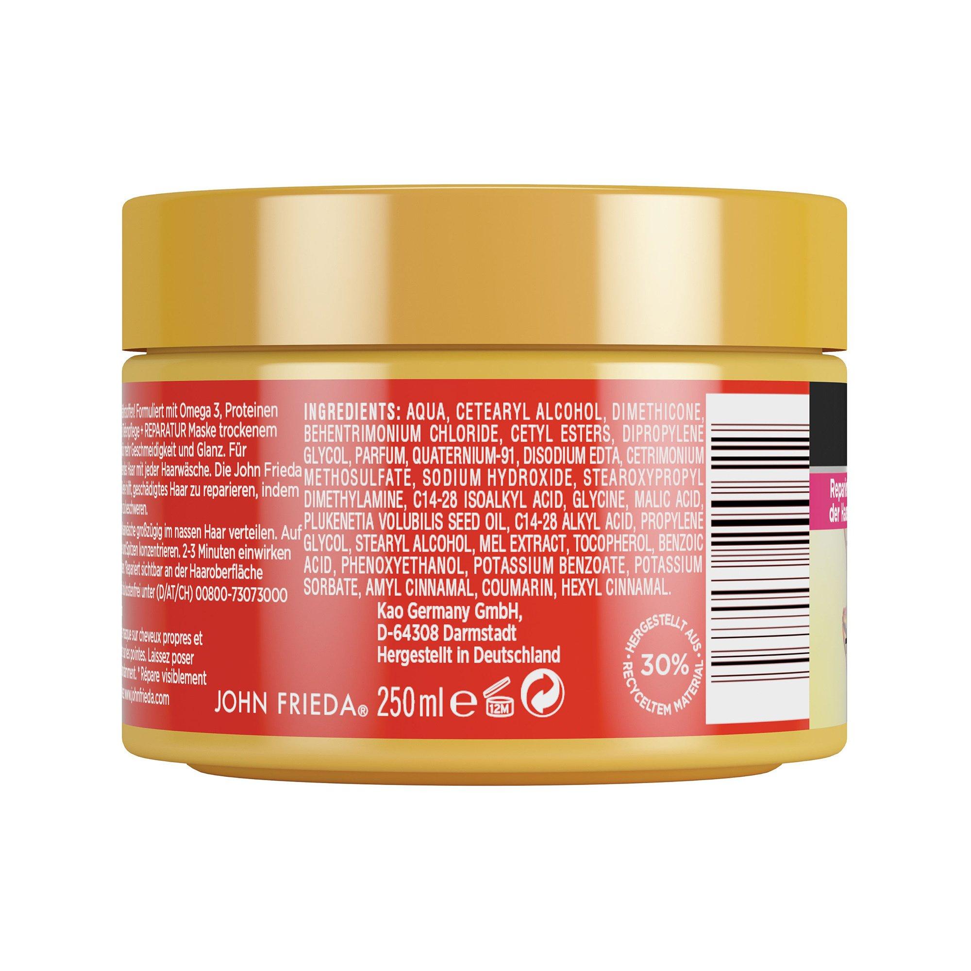 JOHN FRIEDA  Soin Profond + Réparation Masque 