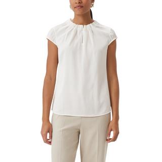 Comma Chemisier en satin avec fronces  