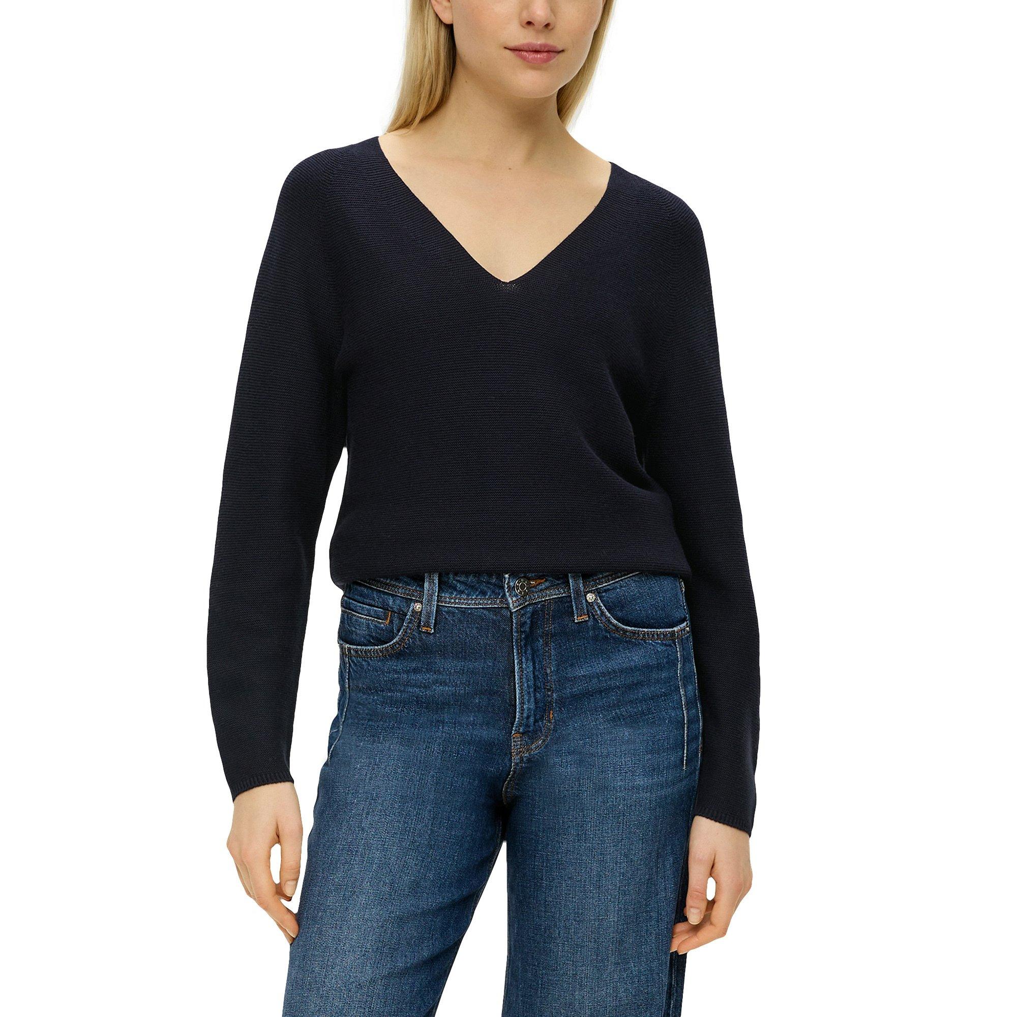 Image of Strickpullover Damen Blau 38