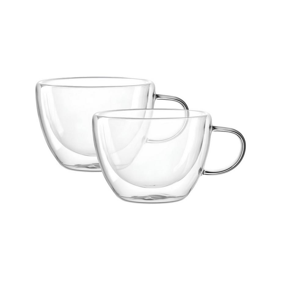 Set tazze con doppia parete