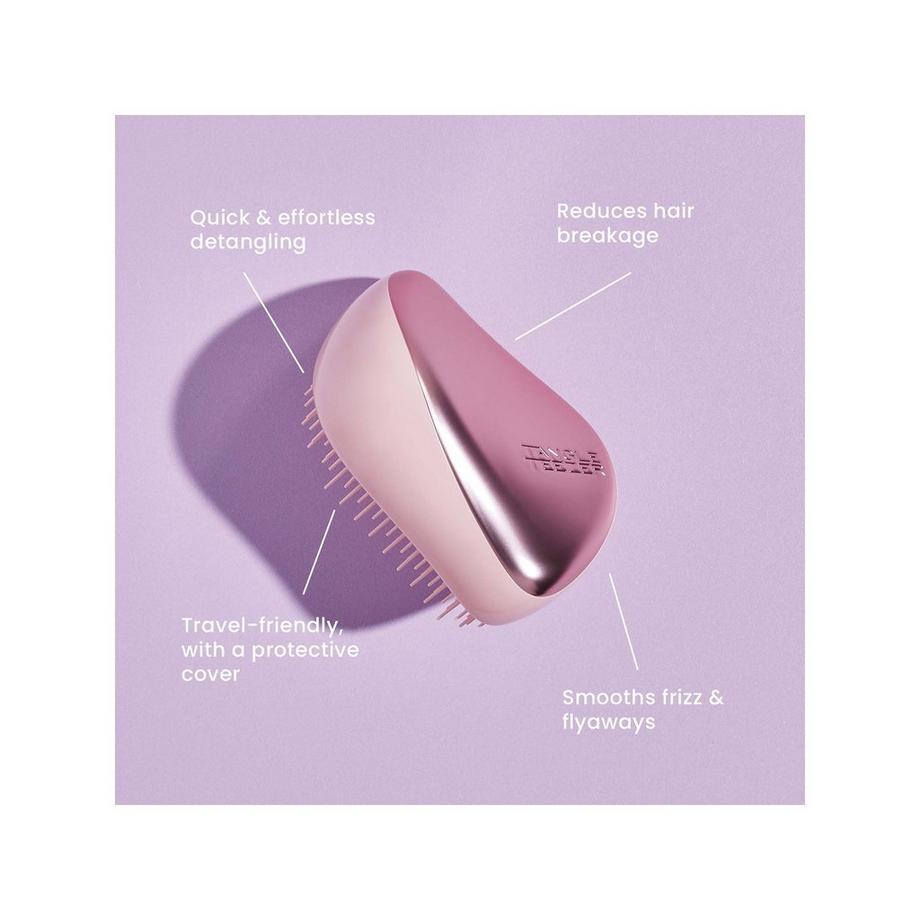 TANGLE TEEZER Compact Sty. Pearls. Mate Chr. Compact Styler Pearlescent Matte Chrome 