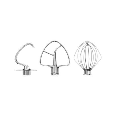 KitchenAid Rührwerkzeug Set Inox
 3-teilg 
