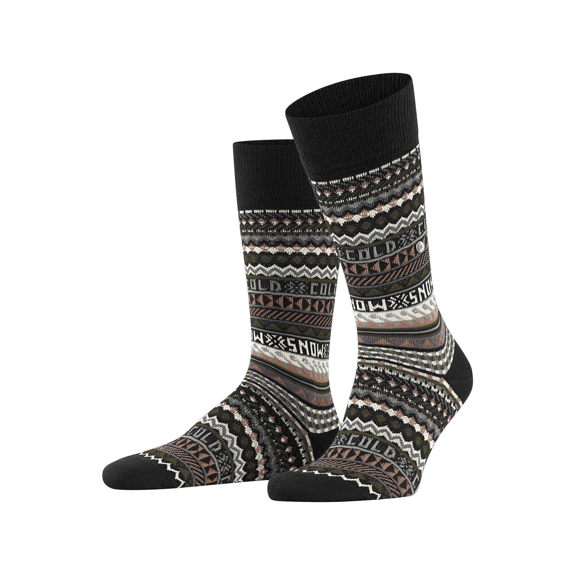 Burlington Snow Isle SO Chaussettes hauteur mollet 