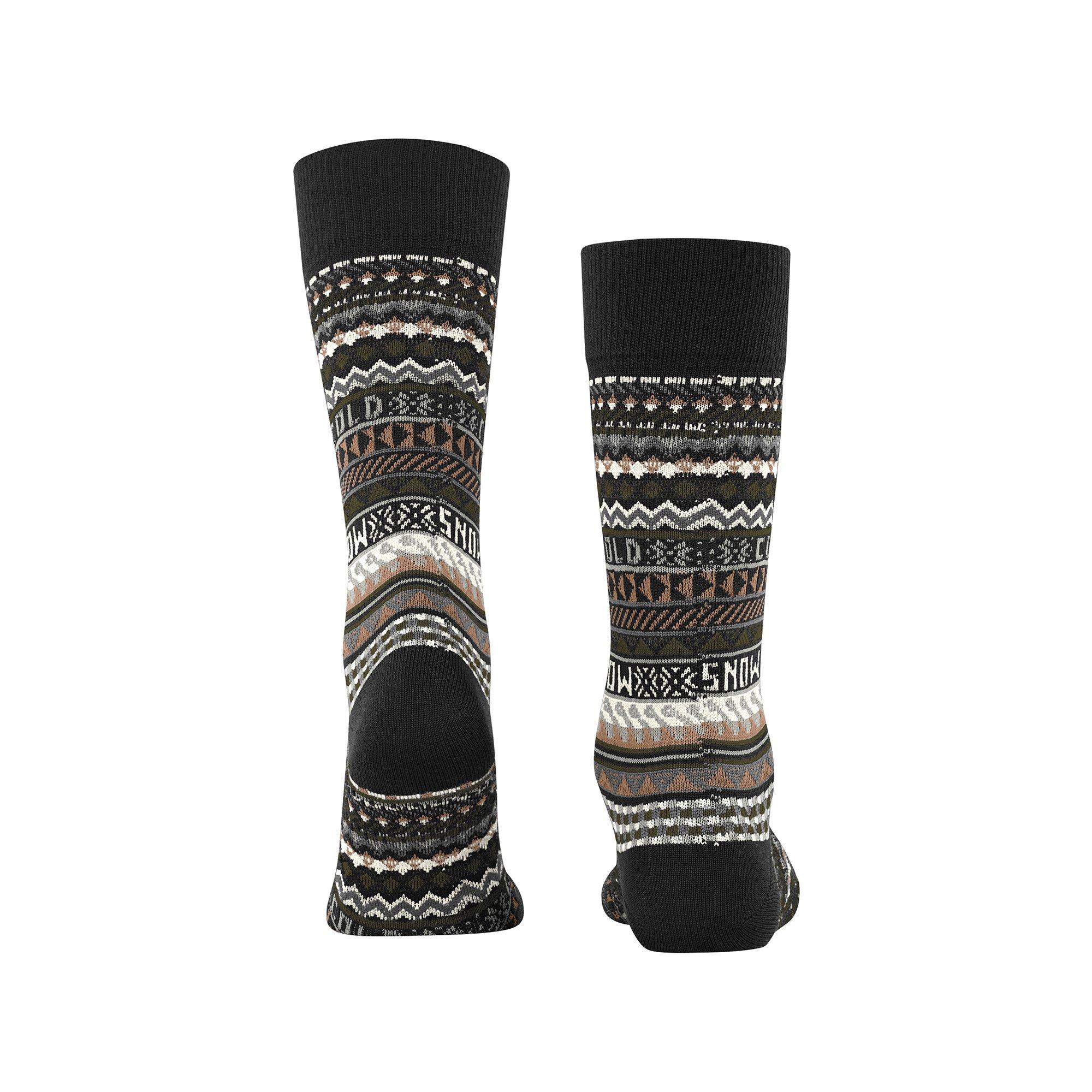 Burlington Snow Isle SO Chaussettes hauteur mollet 