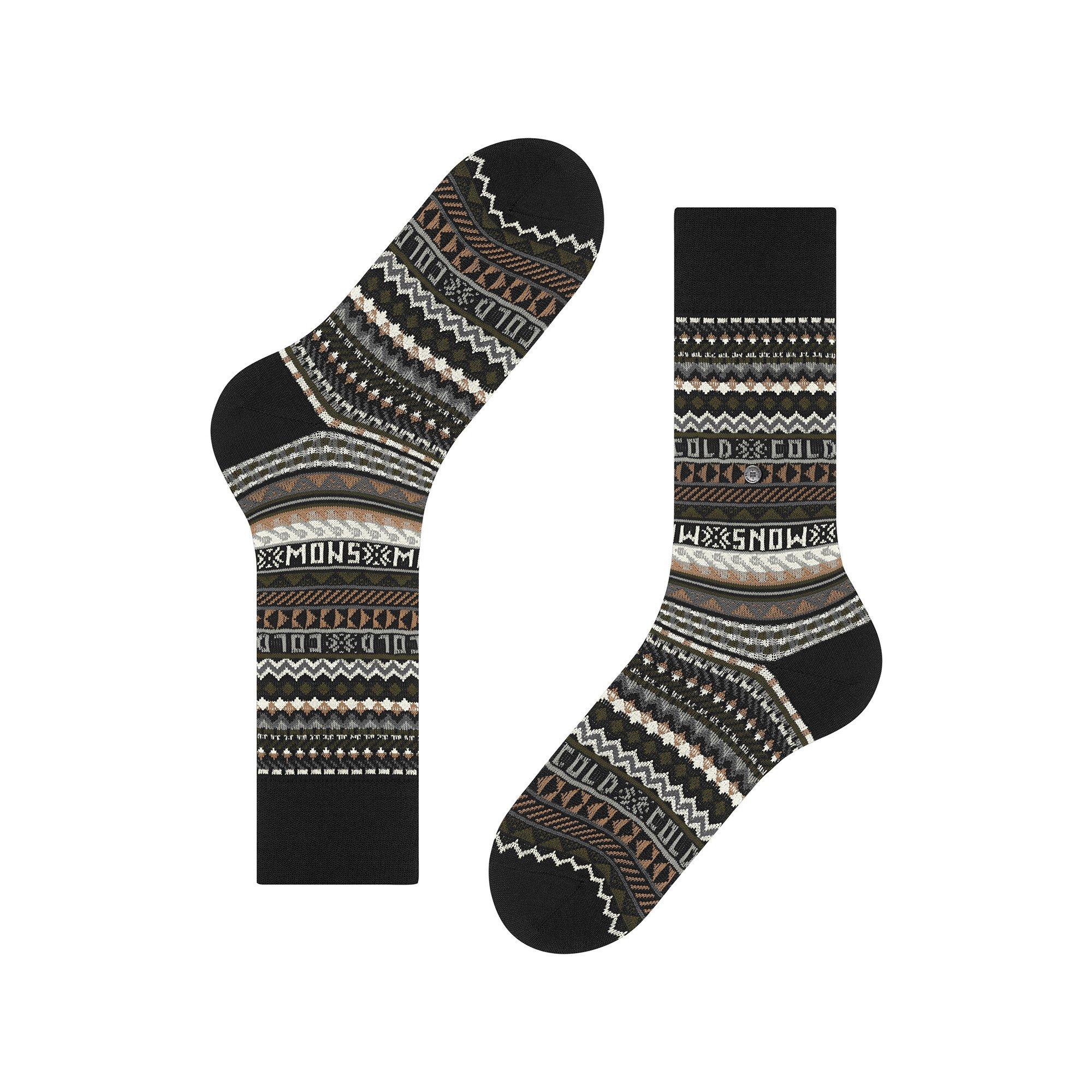 Burlington Snow Isle SO Chaussettes hauteur mollet 