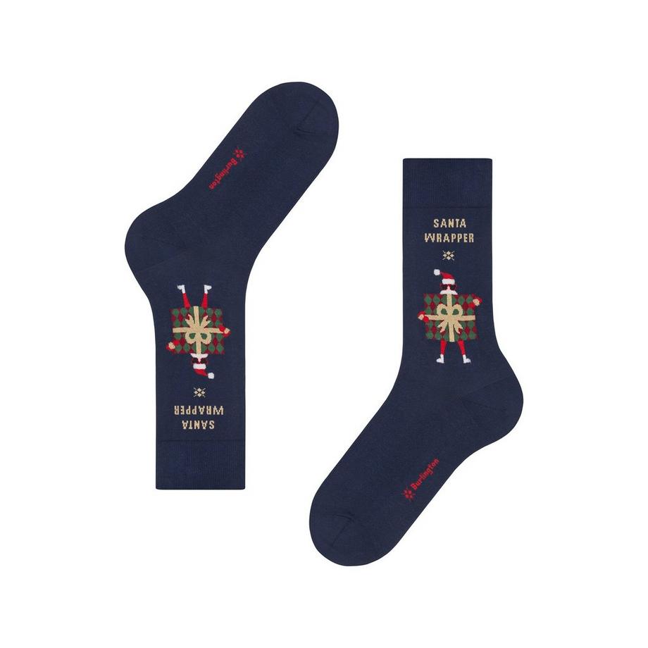 Burlington X-Mas Wrapper SO Chaussettes hauteur mollet 