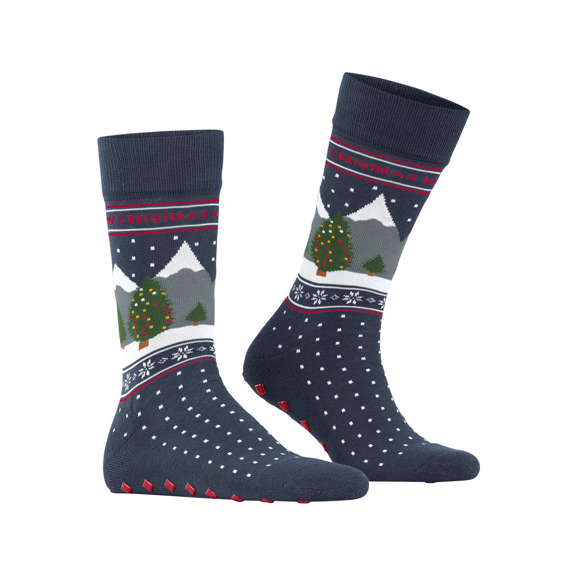 Image of Wadenlange Socken Herren Mitternachtsblau 40-46