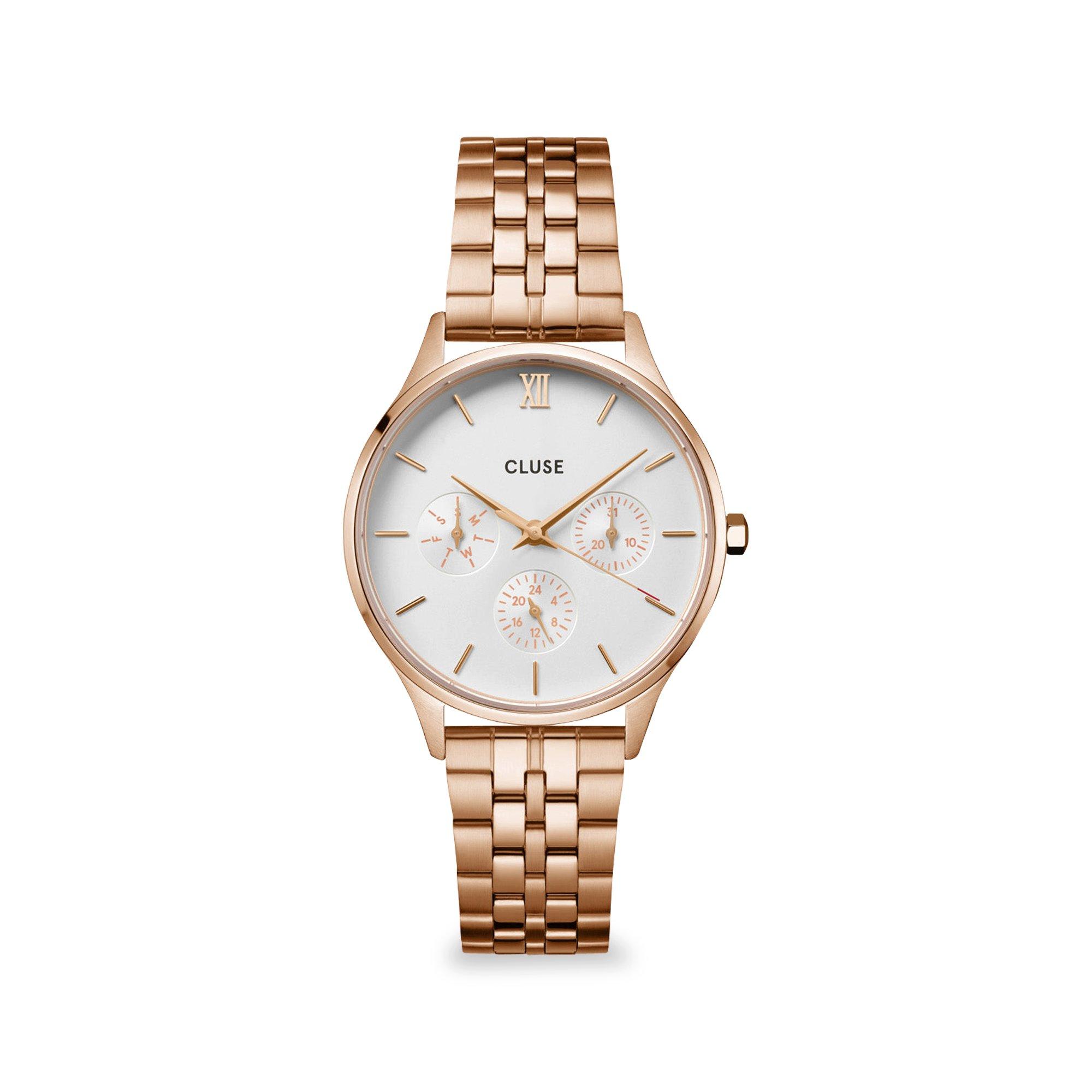Image of Multifunktionsuhr Damen Roségold 34mm