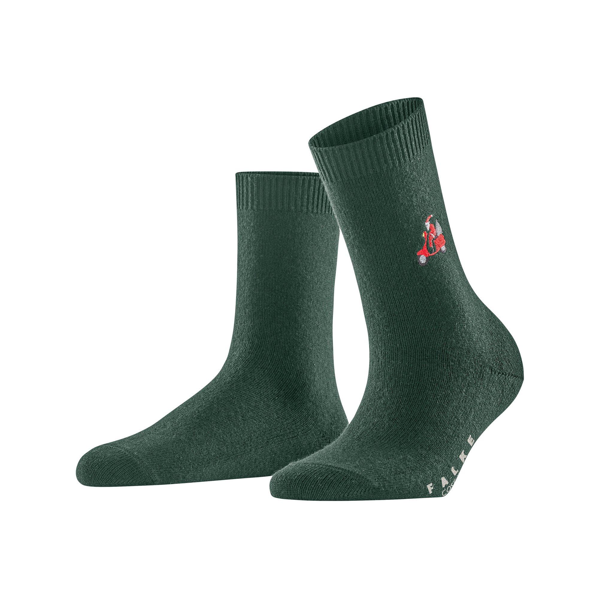 Image of Socken Damen Dunkelgrün 39-42