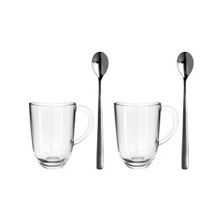 LEONARDO Napoli Set latte macchiato, 4 pezzi 