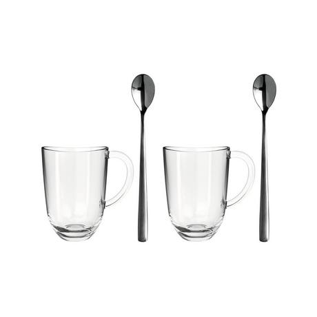 LEONARDO Napoli Set latte macchiato, 4 pièces 