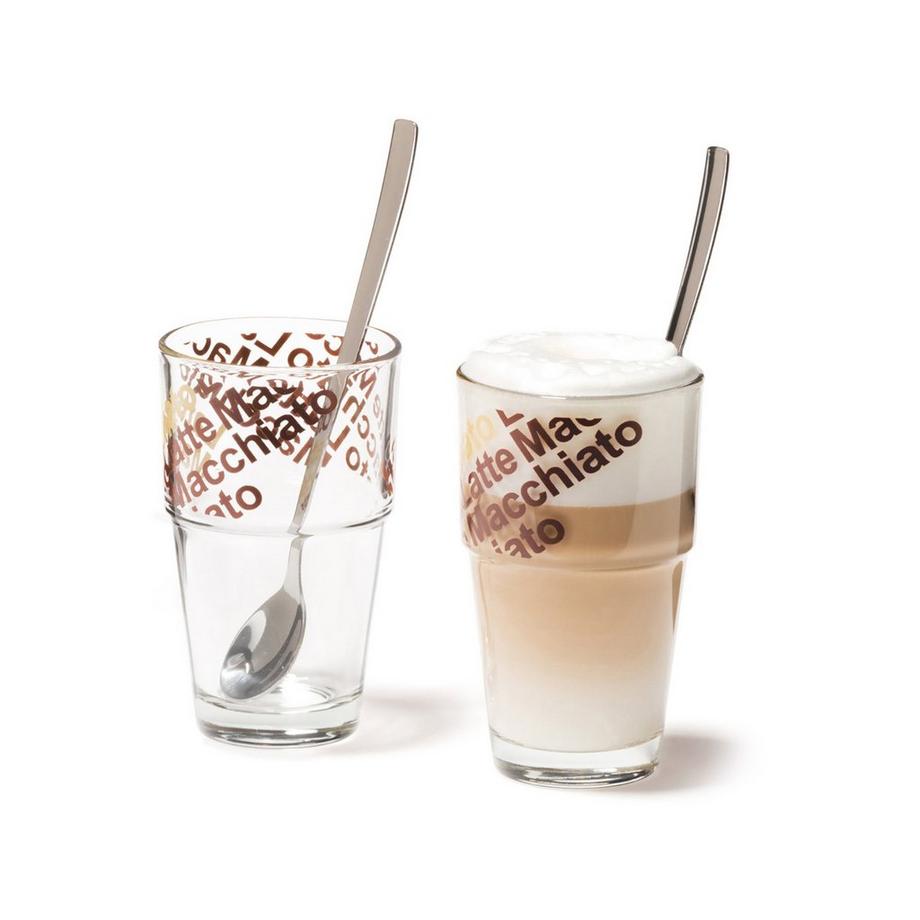 LEONARDO Solo Latte Macchiato Set, 4-teilig 