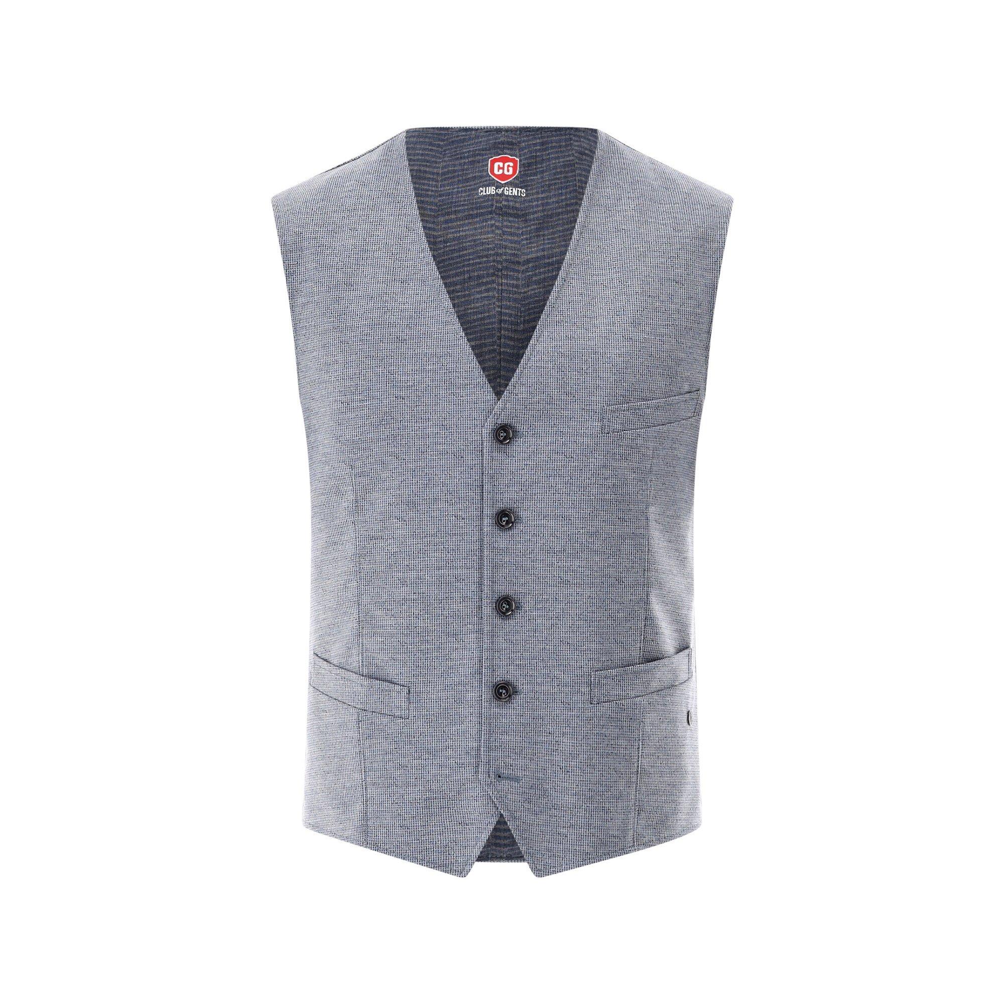 Image of Gilet Herren Hellblau 54