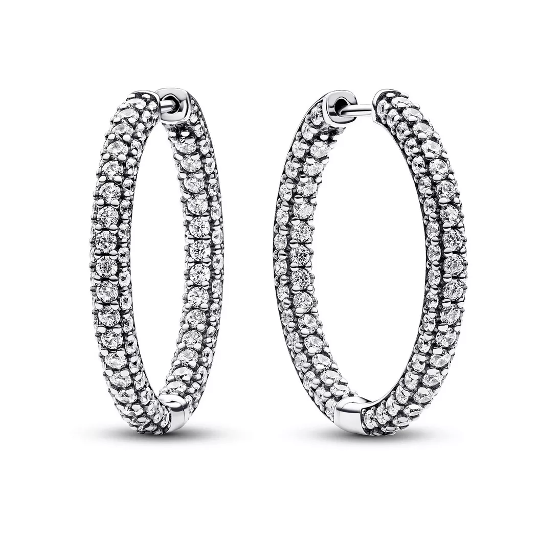 Pandora - Creolen, One Size, Silber