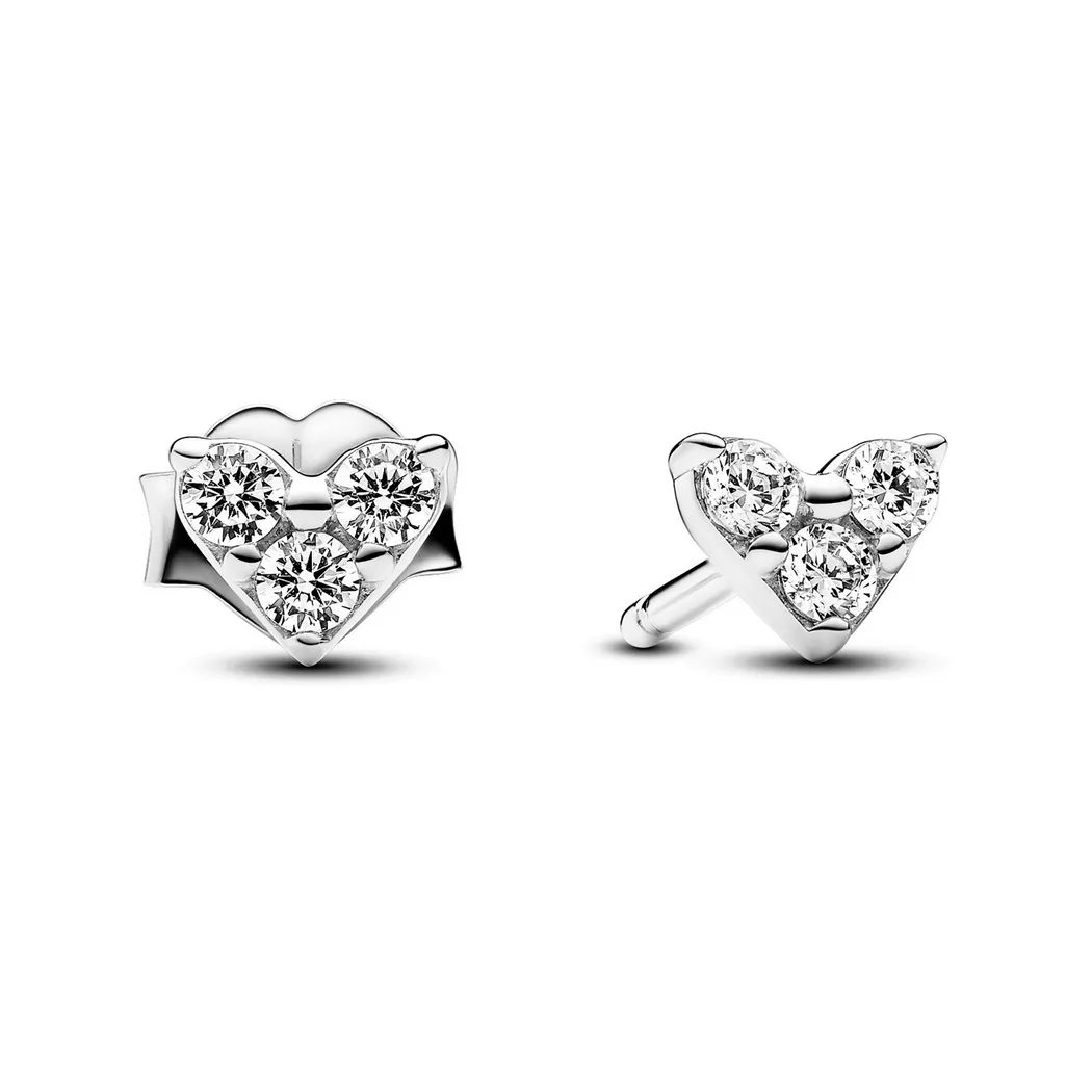 Pandora - Ohrstecker, One Size, Silber